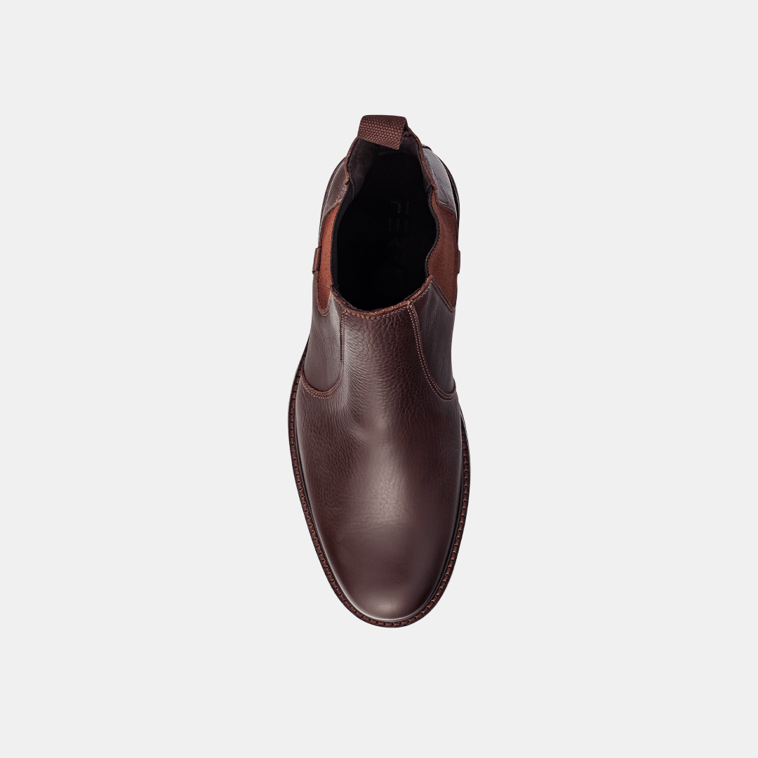 Bota Masculina Elástico Café - Ferri São Paulo