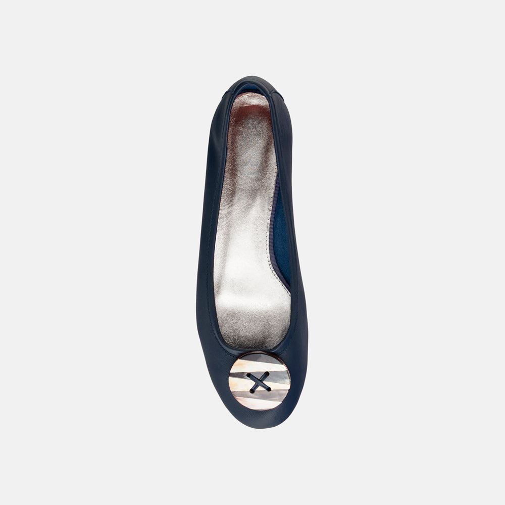 Sapatilha Botão Marinho - Ferri São Paulo