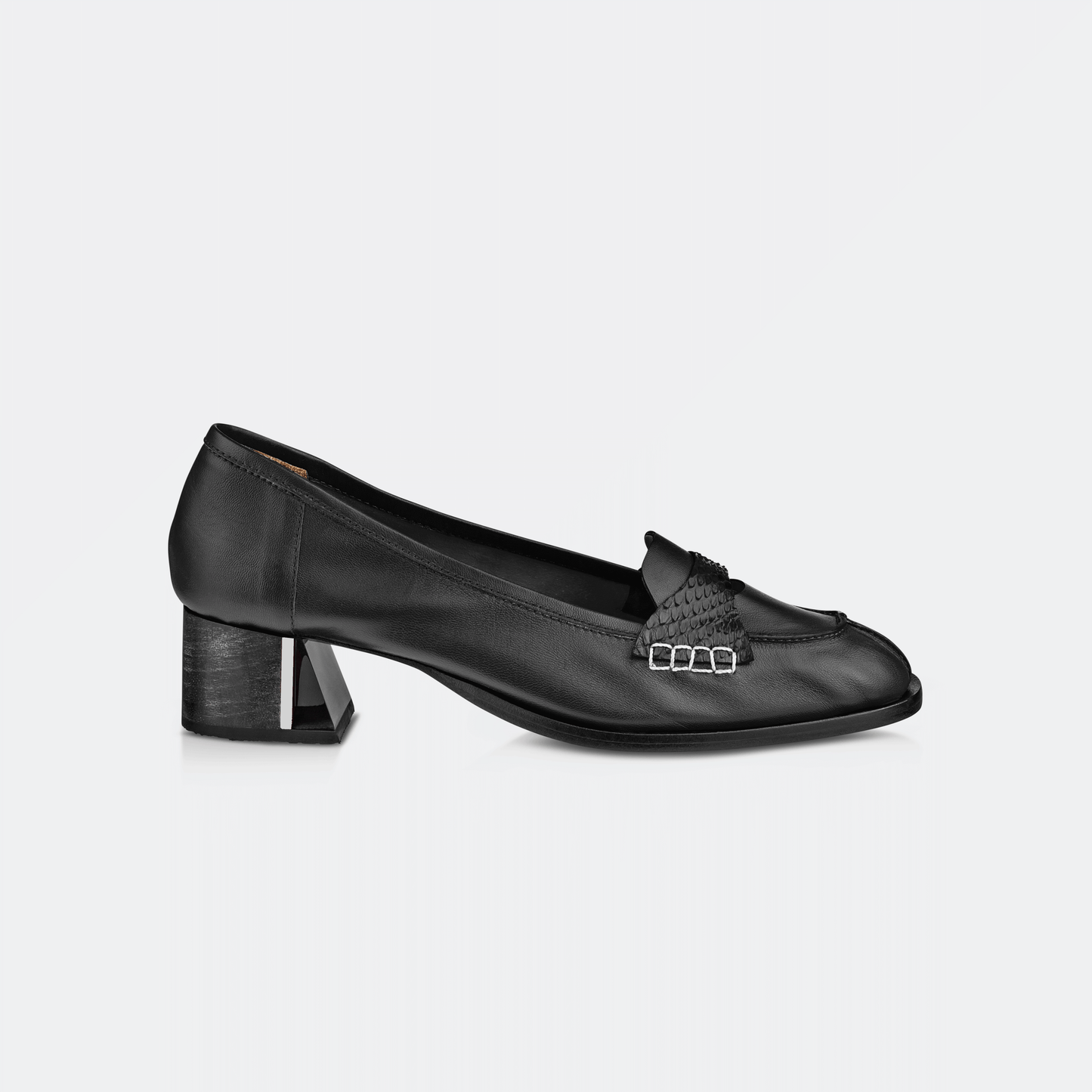 Mocassim Gravata Preto