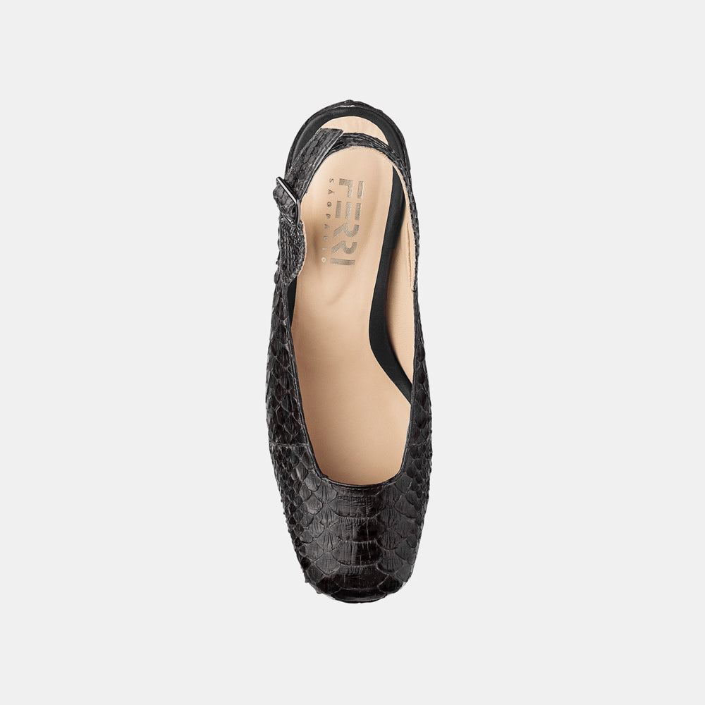 Scarpin Python Marchetaria