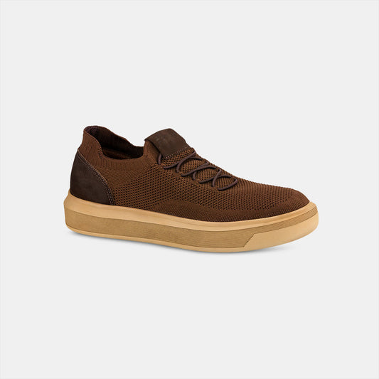 Slip On Knit Brown