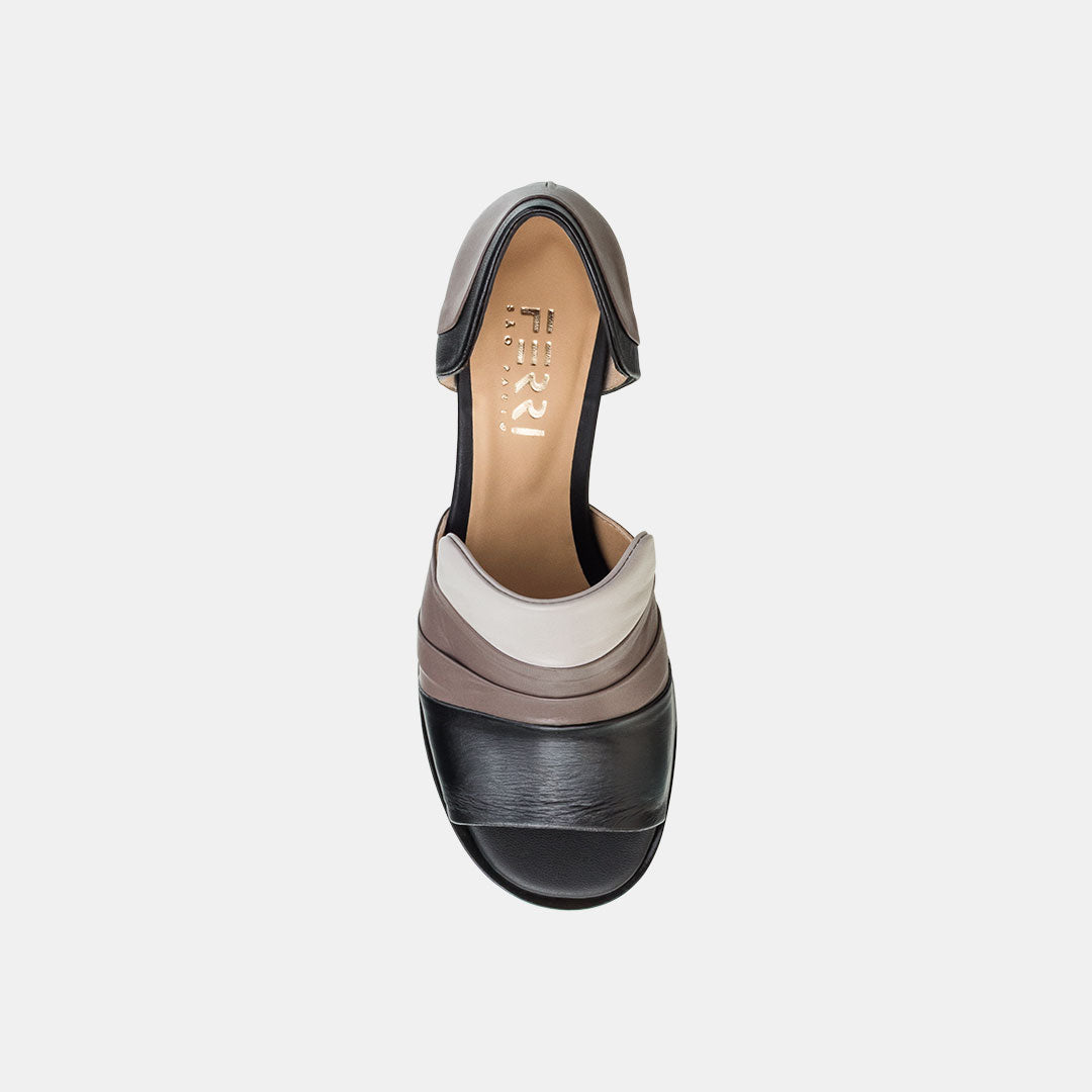 Peep Toe Palermo Salto Baixo