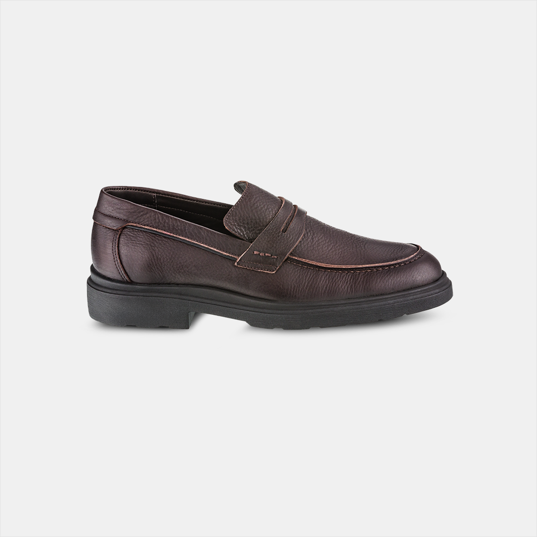 Mocassim Masculino Tratorado Brown