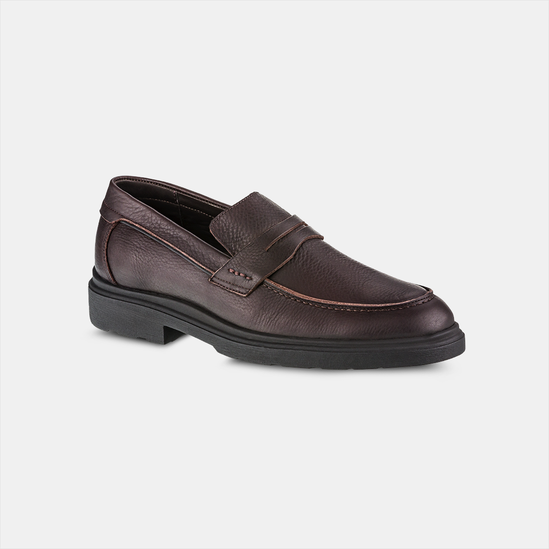 Mocassim Masculino Tratorado Brown