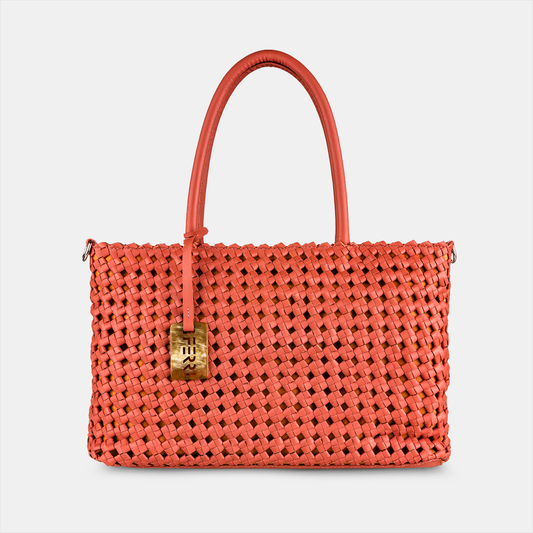 Bolsa Tote Tressê Orange