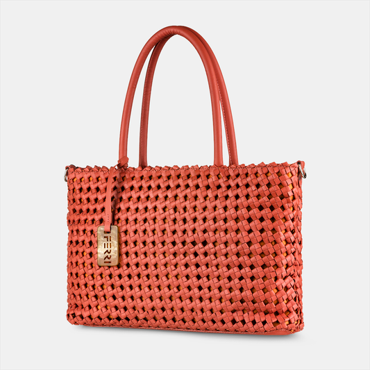 Bolsa Tote Tressê Orange