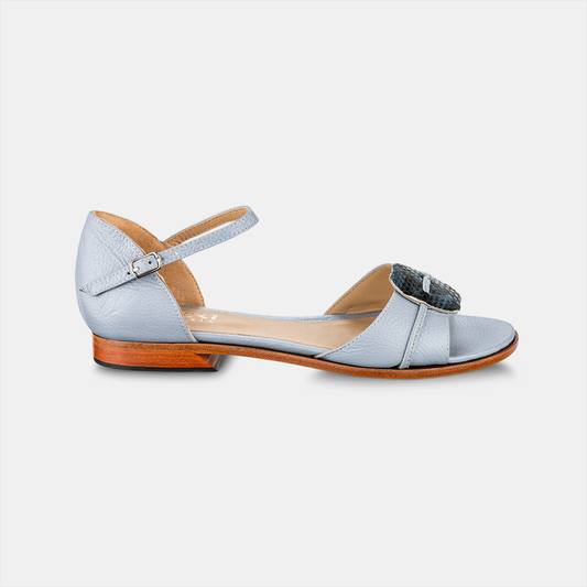 Sandália Rasteira Light Blue