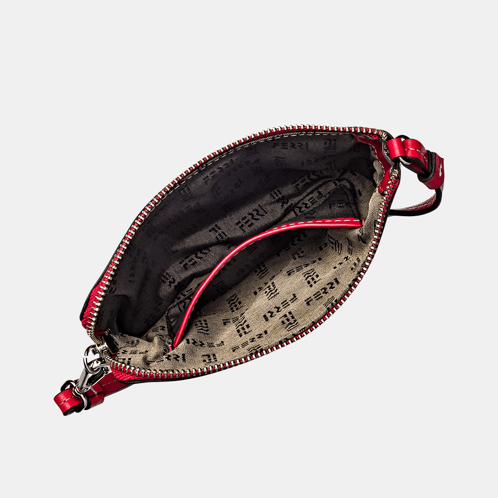 Mini Bag Couro Vermelho - Ferri São Paulo