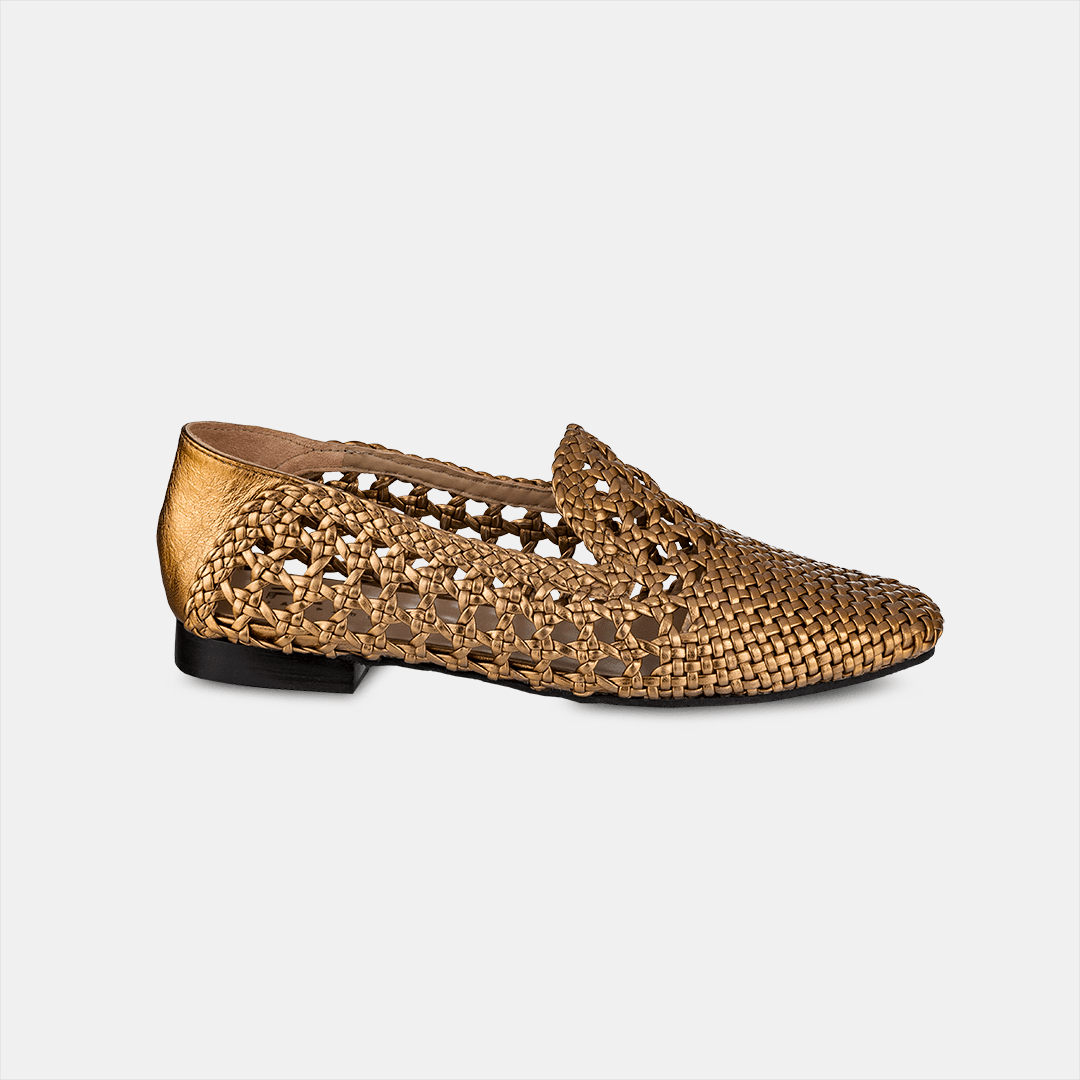 Mocassim Tressê Gold - Ferri São Paulo