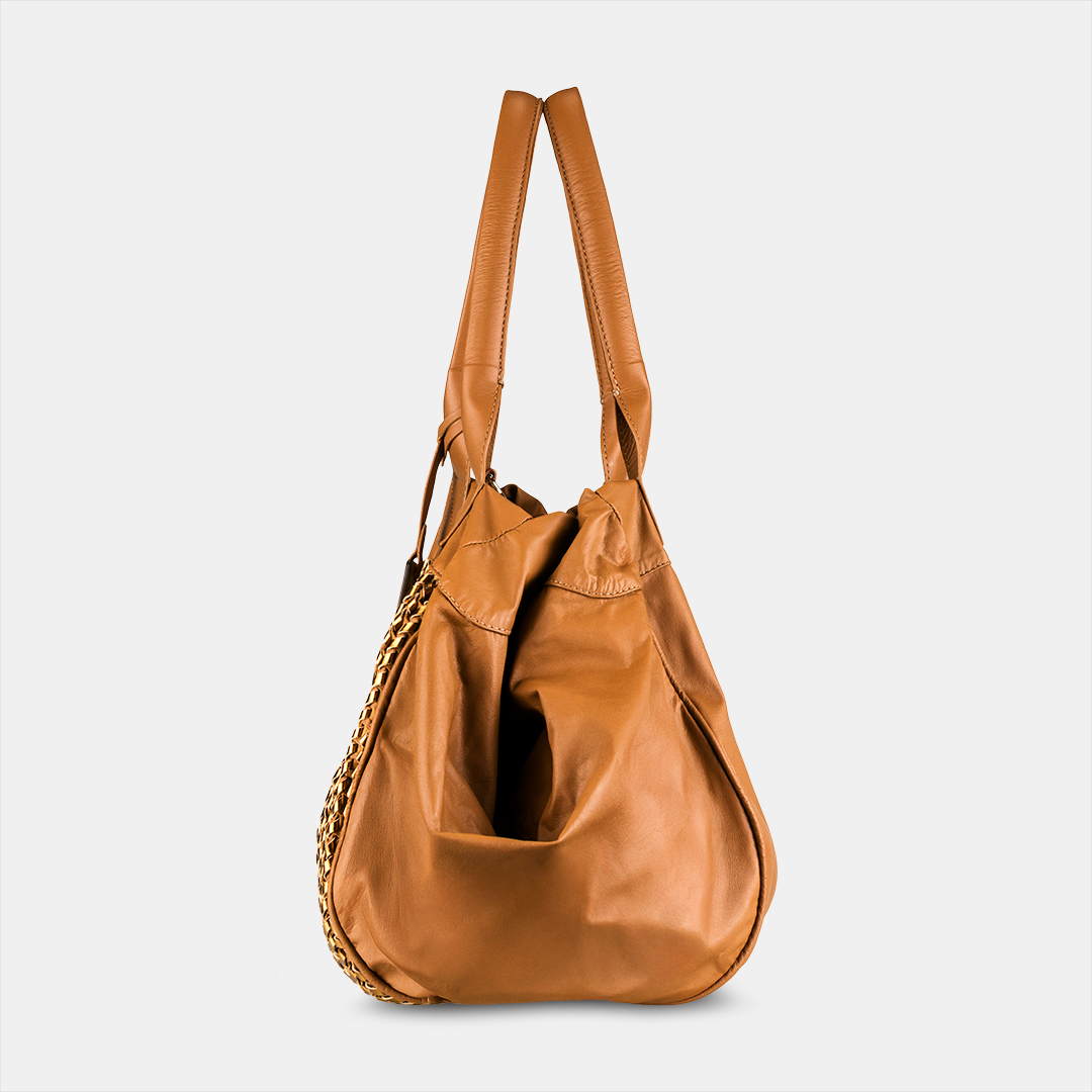 Bolsa Glória Tressê Camel