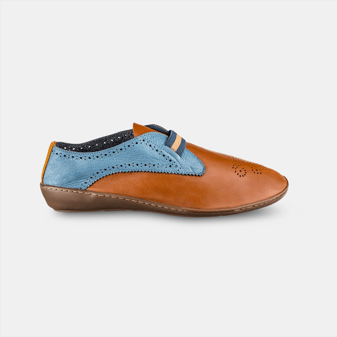 Tênis Soft Bicolor Camel
