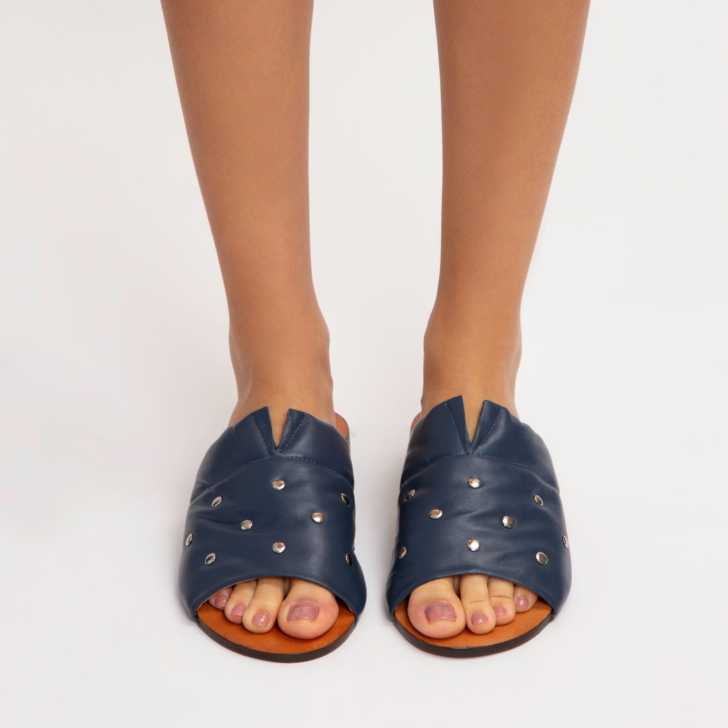 Sandália Flat Capri Navy