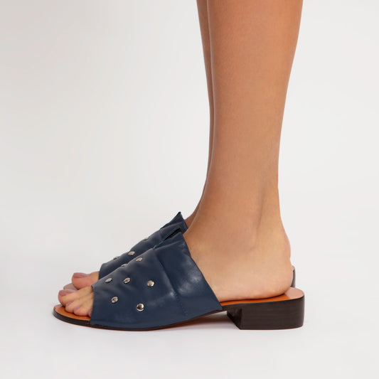Sandália Flat Capri Navy