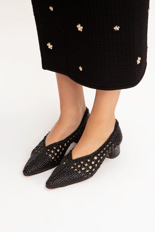 Scarpin Tressê Preto