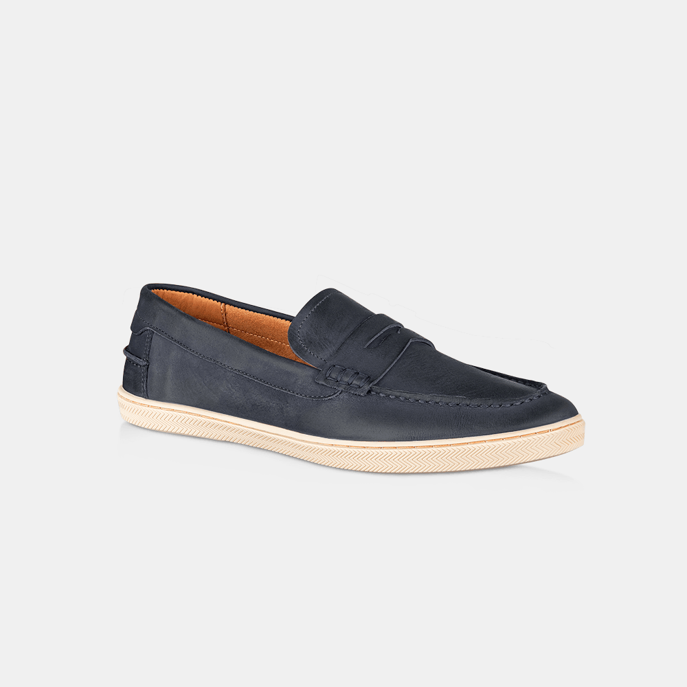 Mocassim Casual Azul Marinho - Ferri São Paulo