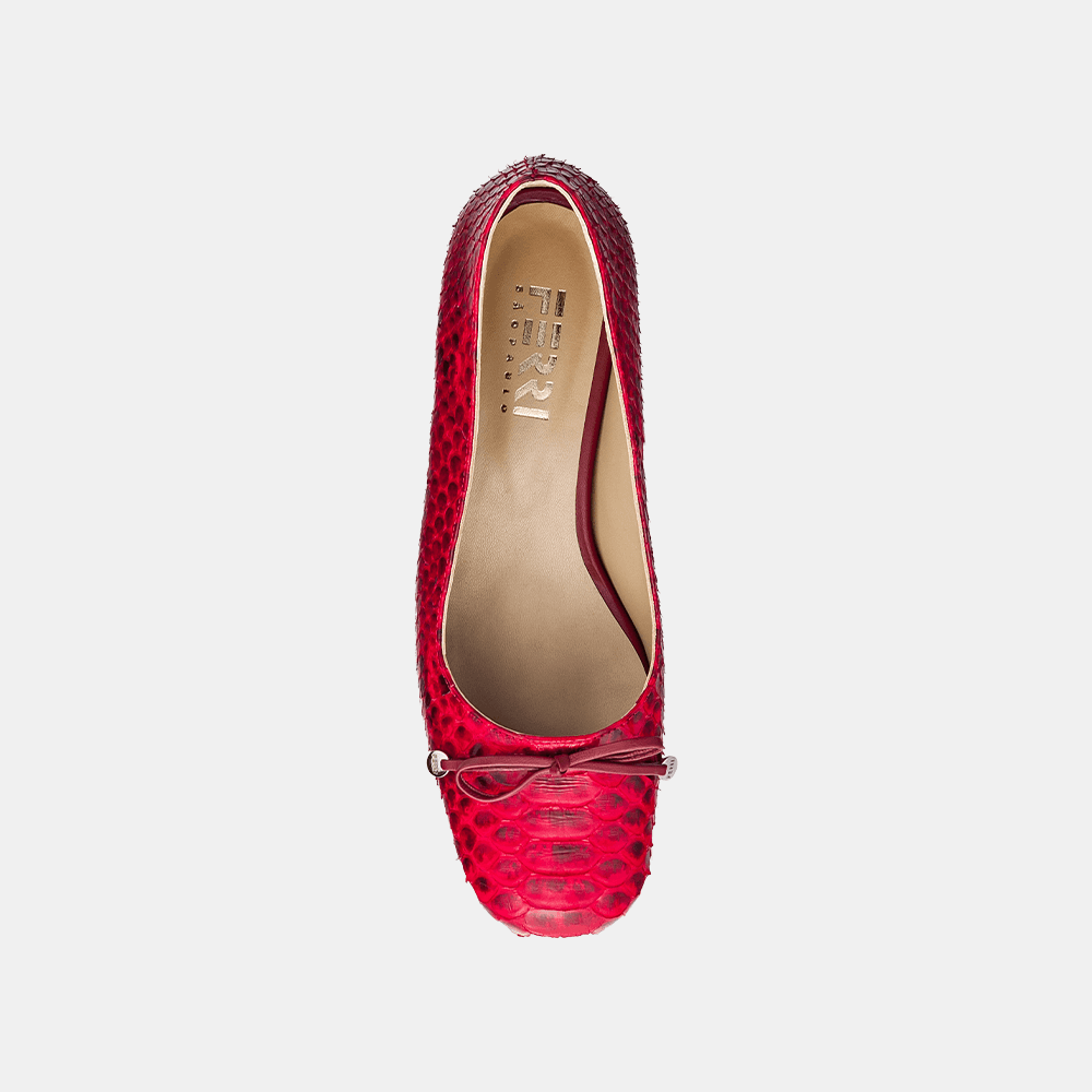 Scarpin Clássico Python Cereja - Ferri São Paulo