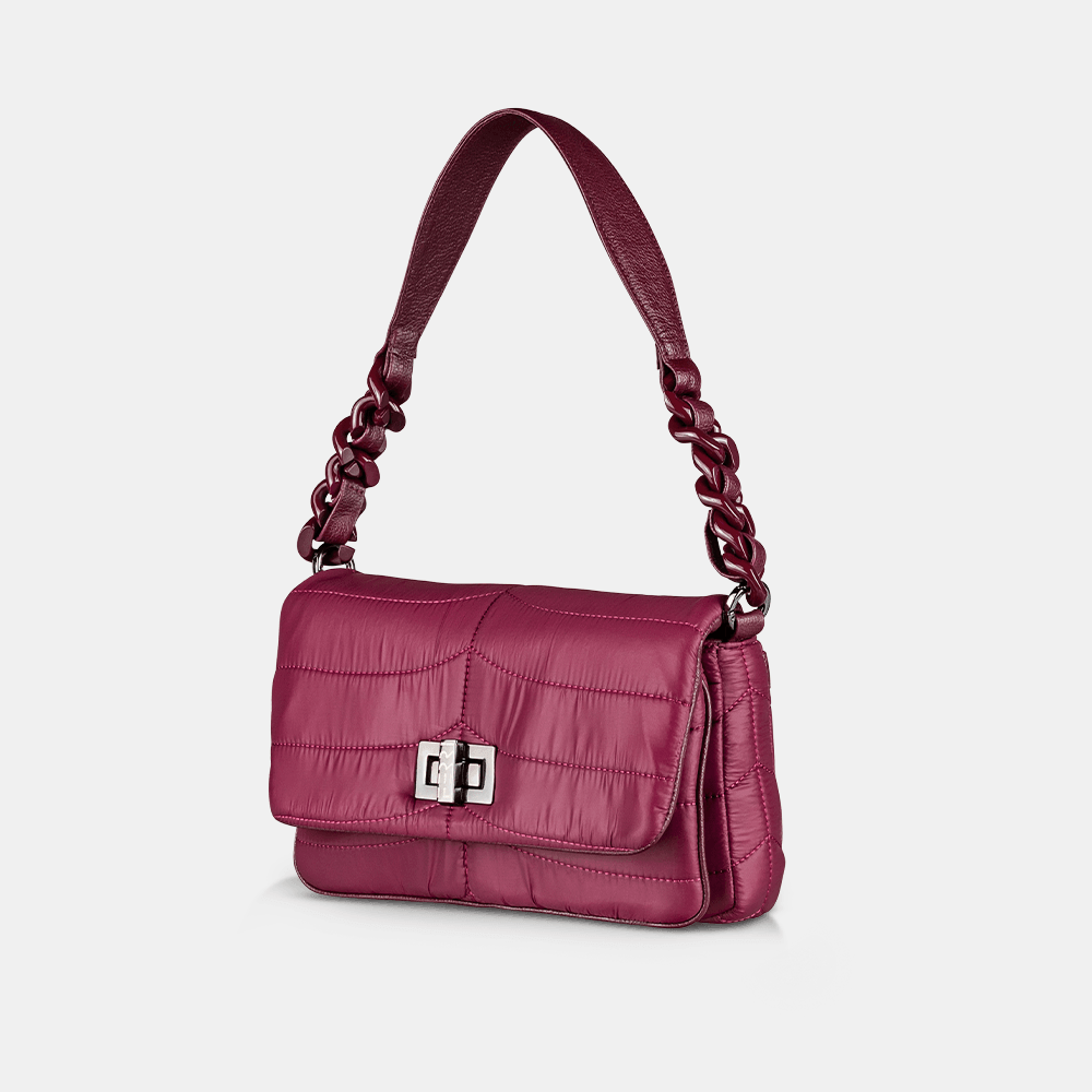 Bolsa Bariloche Matelassada Vinho - Ferri São Paulo