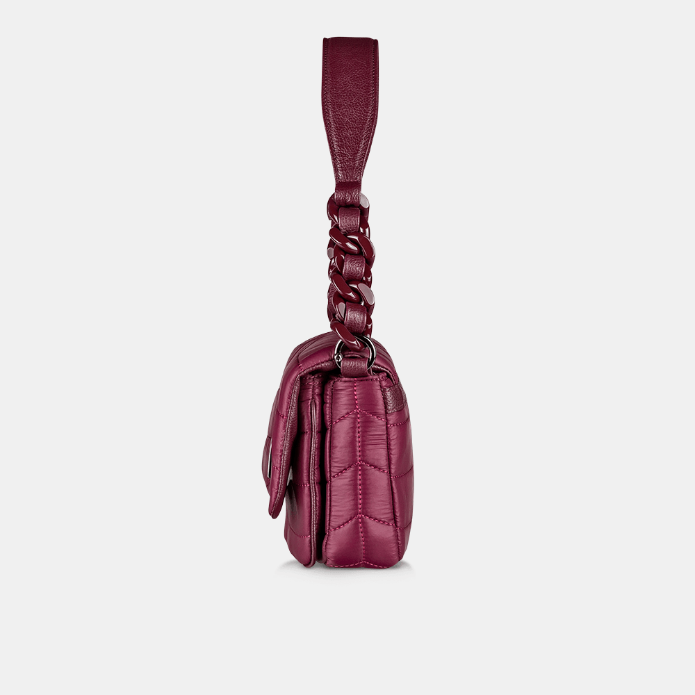 Bolsa Bariloche Matelassada Vinho - Ferri São Paulo