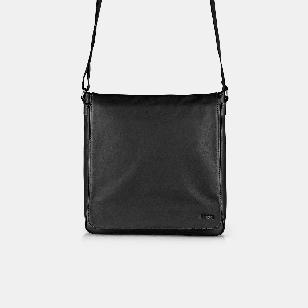 Bolsa Masculina Transversal Preta - Ferri São Paulo