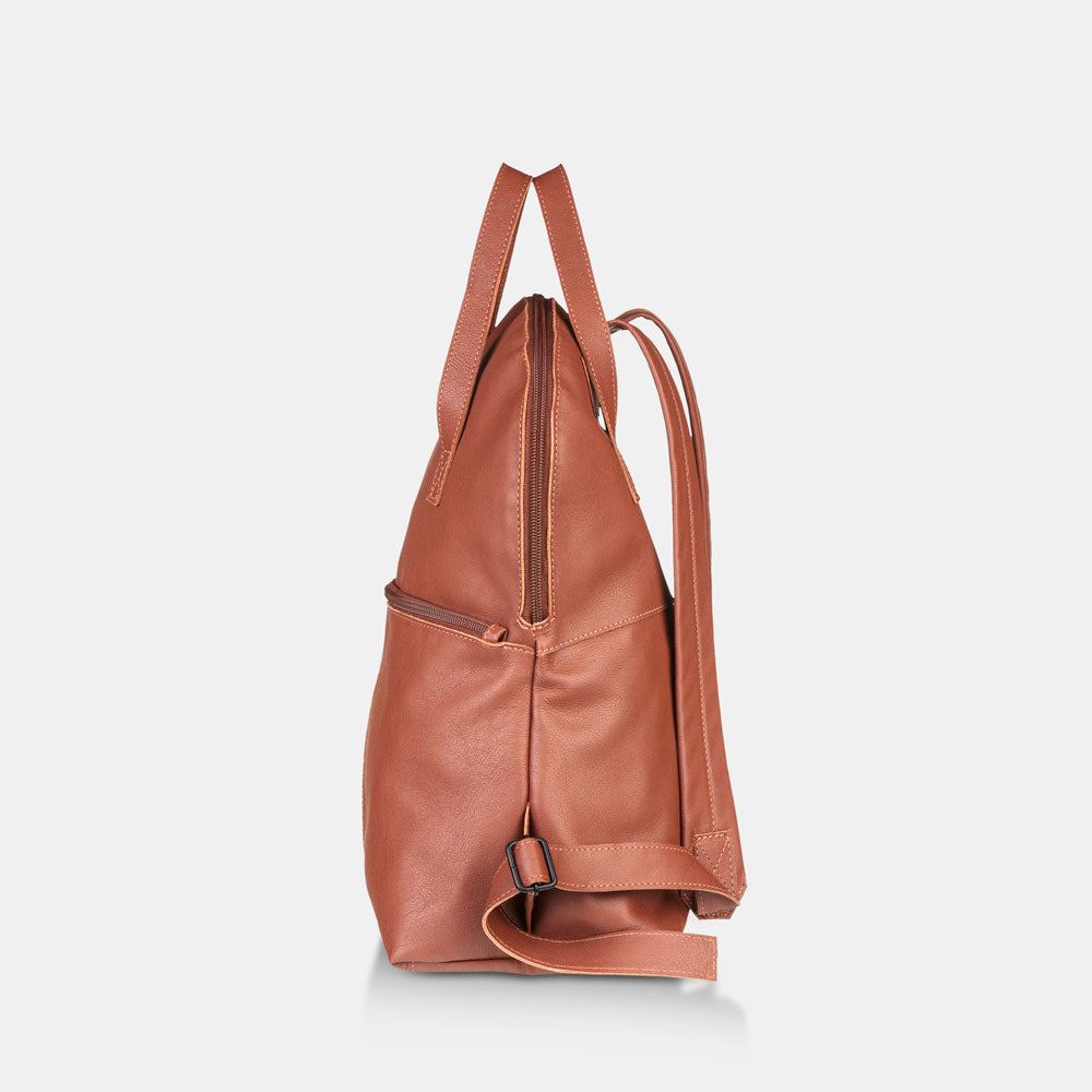 Mochila Slim Caramelo - Ferri São Paulo