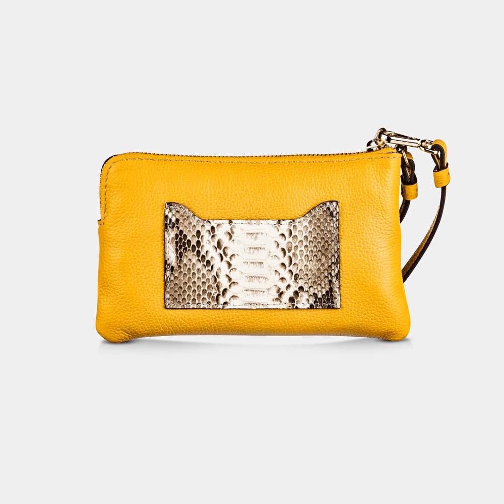 Mini Bag Couro Mostarda - Ferri São Paulo