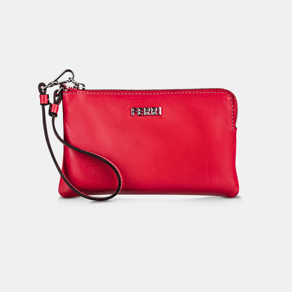 Mini Bag Couro Vermelho - Ferri São Paulo