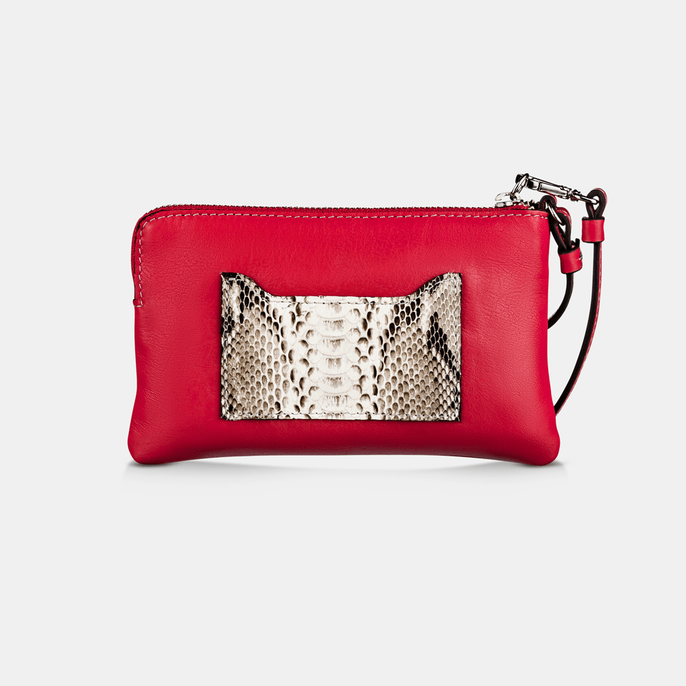 Mini Bag Couro Vermelho - Ferri São Paulo