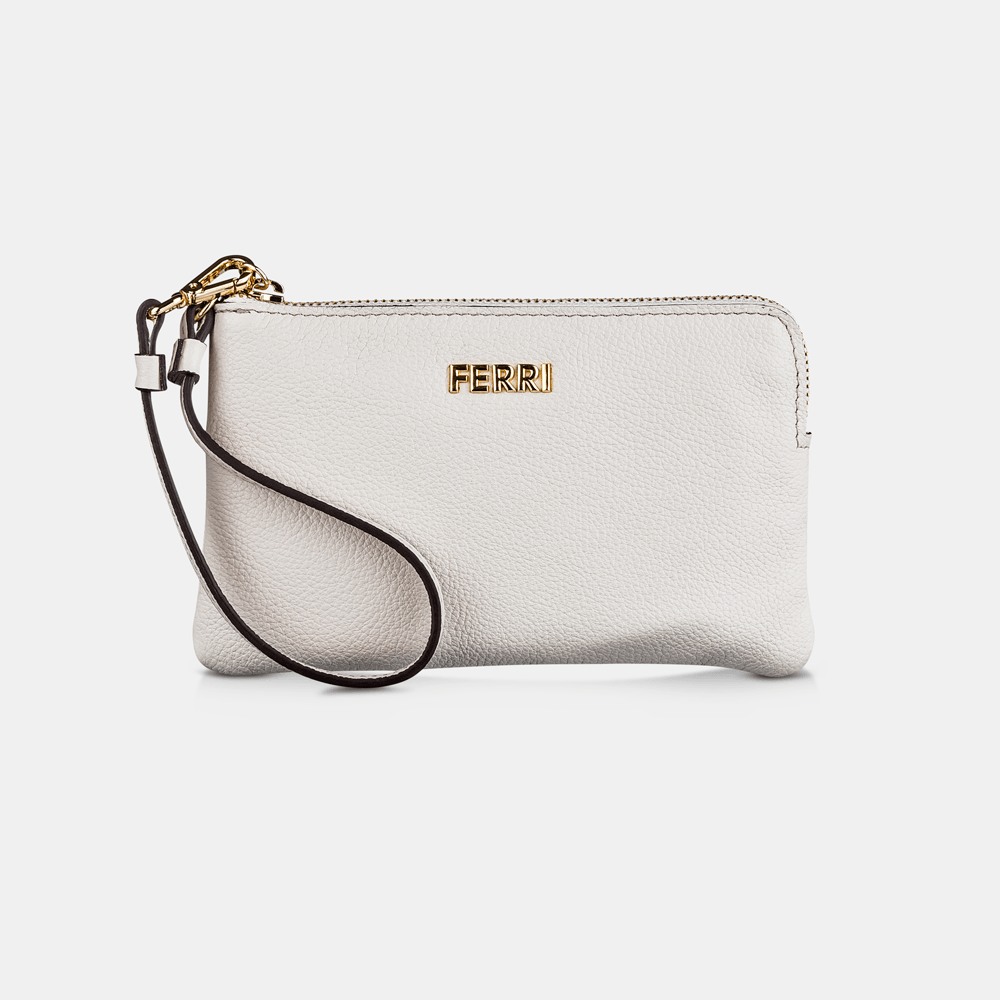 Mini Bag Couro Off White - Ferri São Paulo