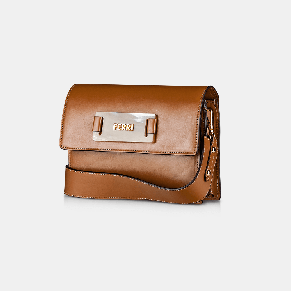 Bolsa Marina Caramelo - Ferri São Paulo