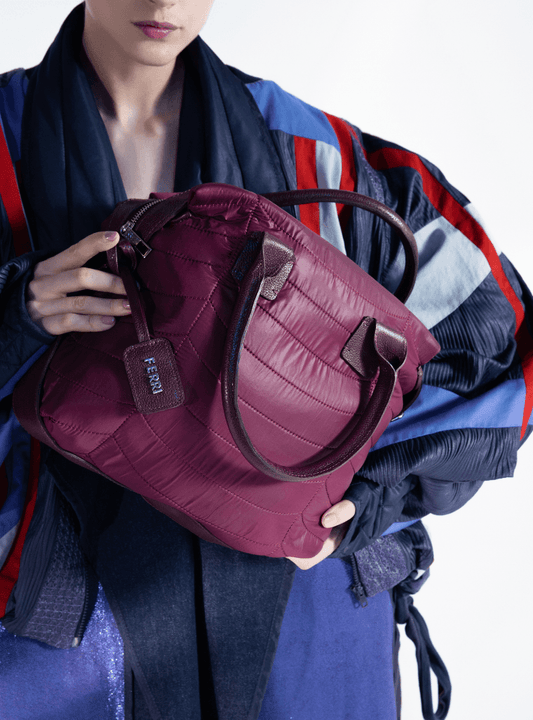 Bolsa Bariloche Vinho - Ferri São Paulo