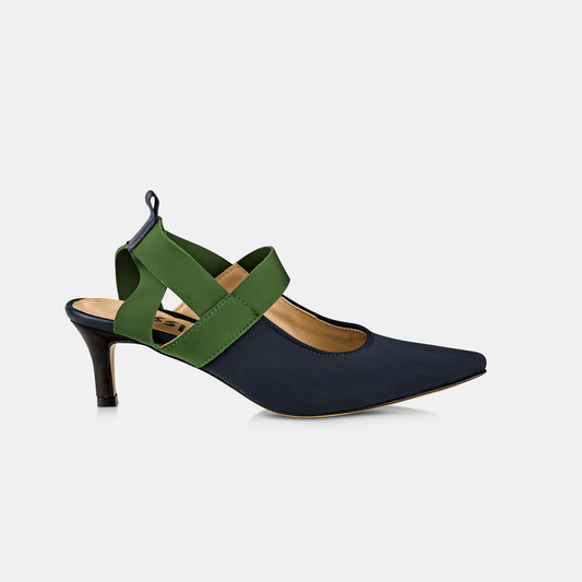 Scarpin Elastano Bicolor - Ferri São Paulo