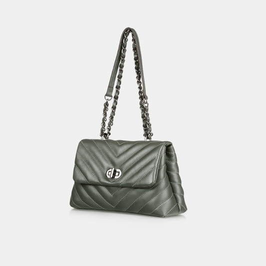 Bolsa Matelassada Verde - Ferri São Paulo