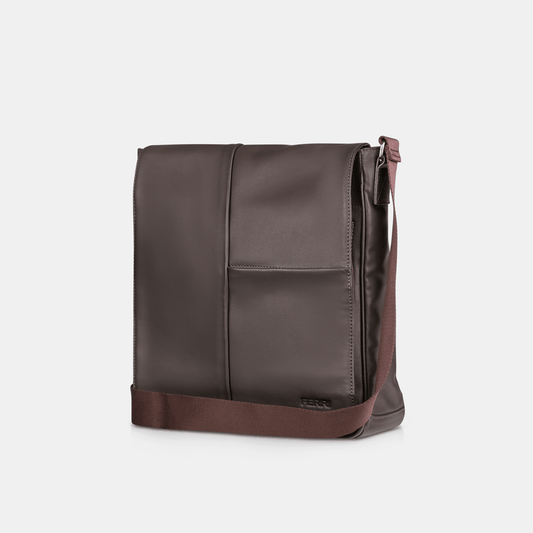 Bolsa Moderna Transversal Café - Ferri São Paulo