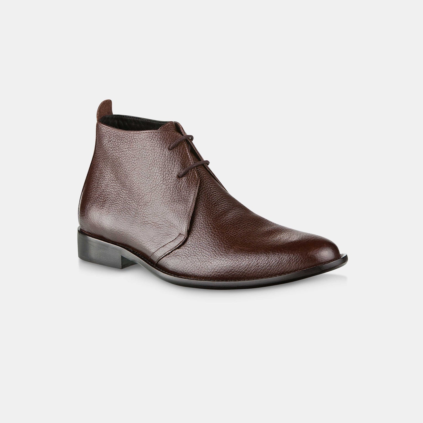 Bota Masculina Couro Café - Ferri São Paulo