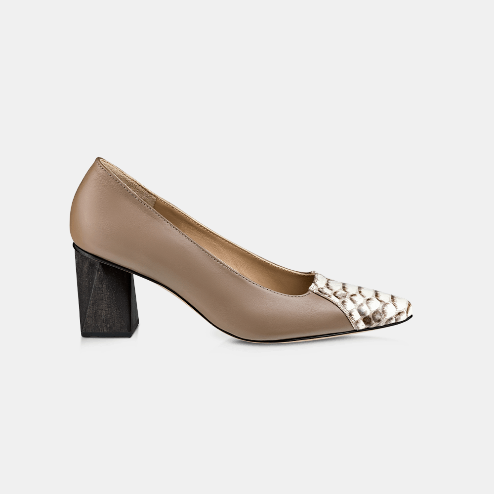 Scarpin python best sale