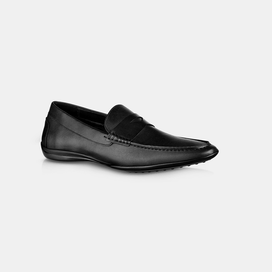 Mocassim Casual Preto Solado Borracha - Ferri São Paulo