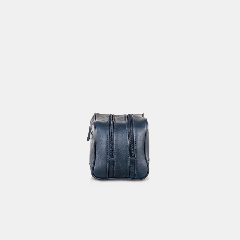 Necessaire Couro Azul - Ferri São Paulo