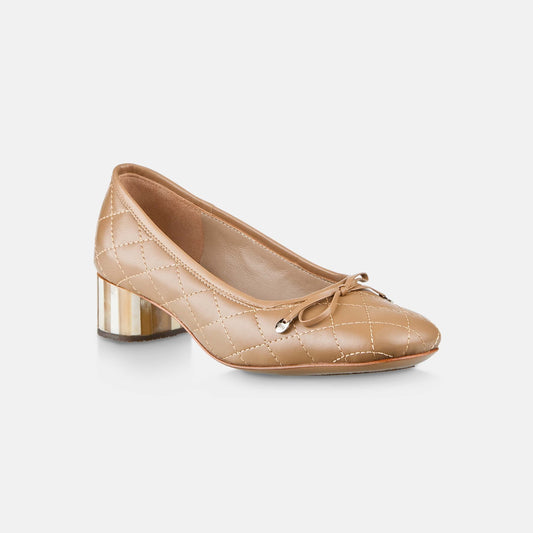 Scarpin Clássico Bege - Ferri São Paulo