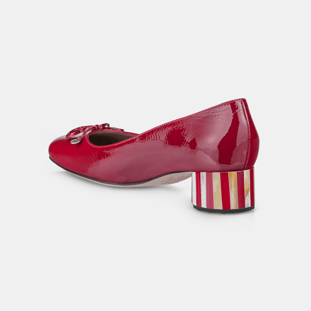 Scarpin Clássico Verniz Cereja - Ferri São Paulo