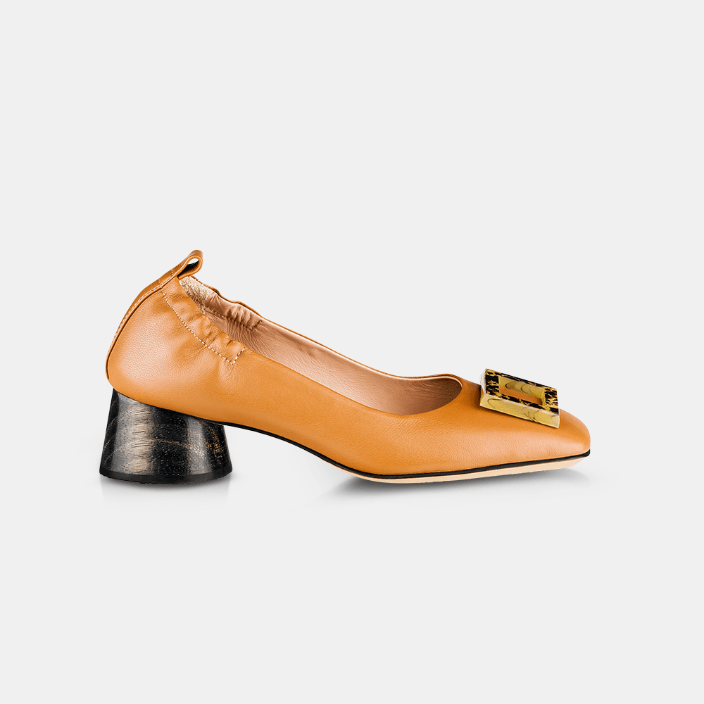 Scarpin Milão Camel - Ferri São Paulo