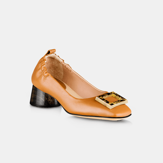 Scarpin Milão Camel - Ferri São Paulo