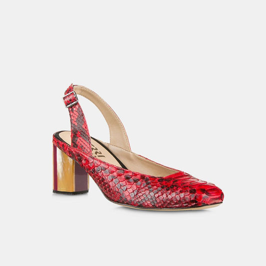 Scarpin Python Marchetaria Cereja - Ferri São Paulo