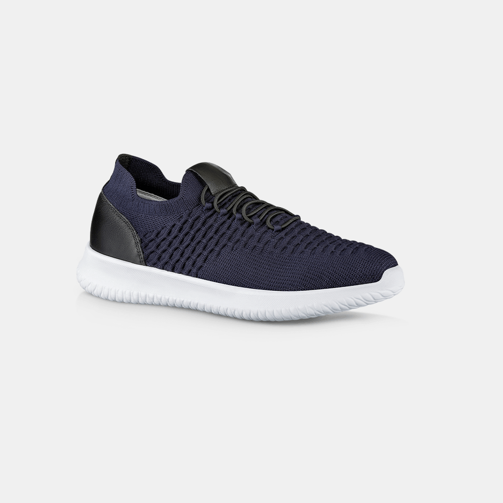 Slip On Knit Marinho - Ferri São Paulo