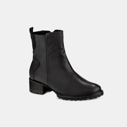 Bota Tratorada Cano Médio Couro