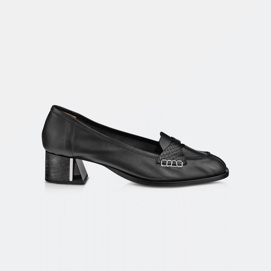 Mocassim Gravata Preto