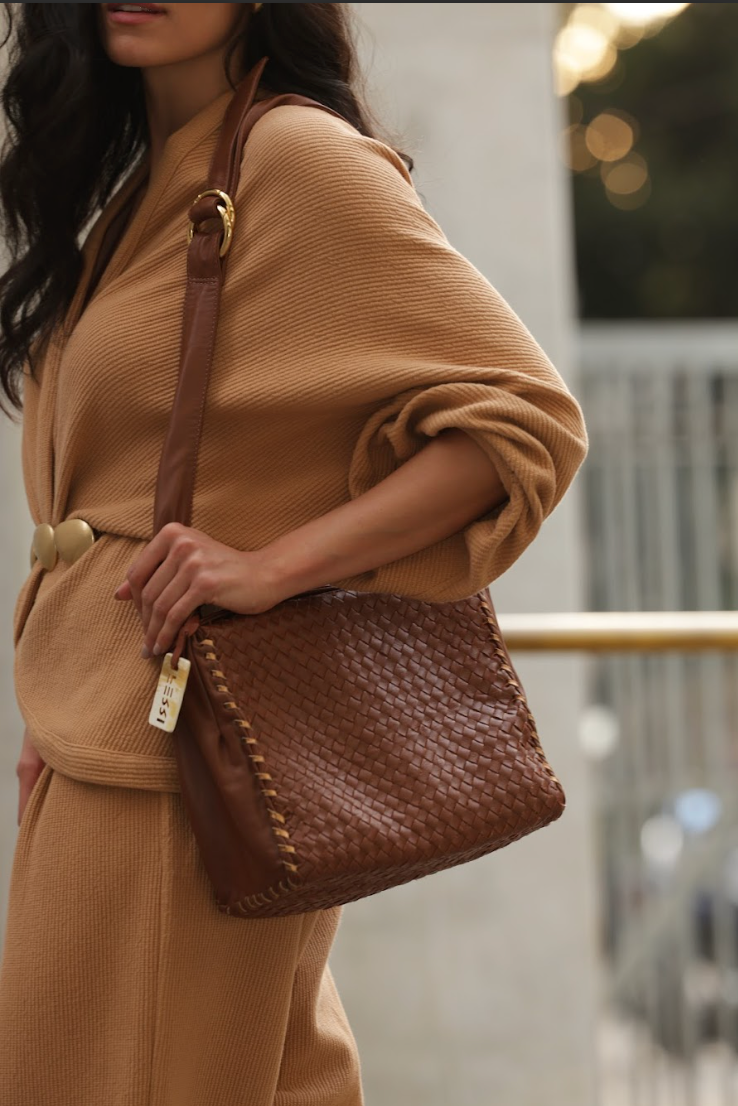 Bolsa Rebeca Tressê Camel