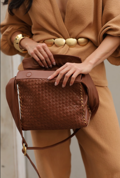 Bolsa Rebeca Tressê Camel