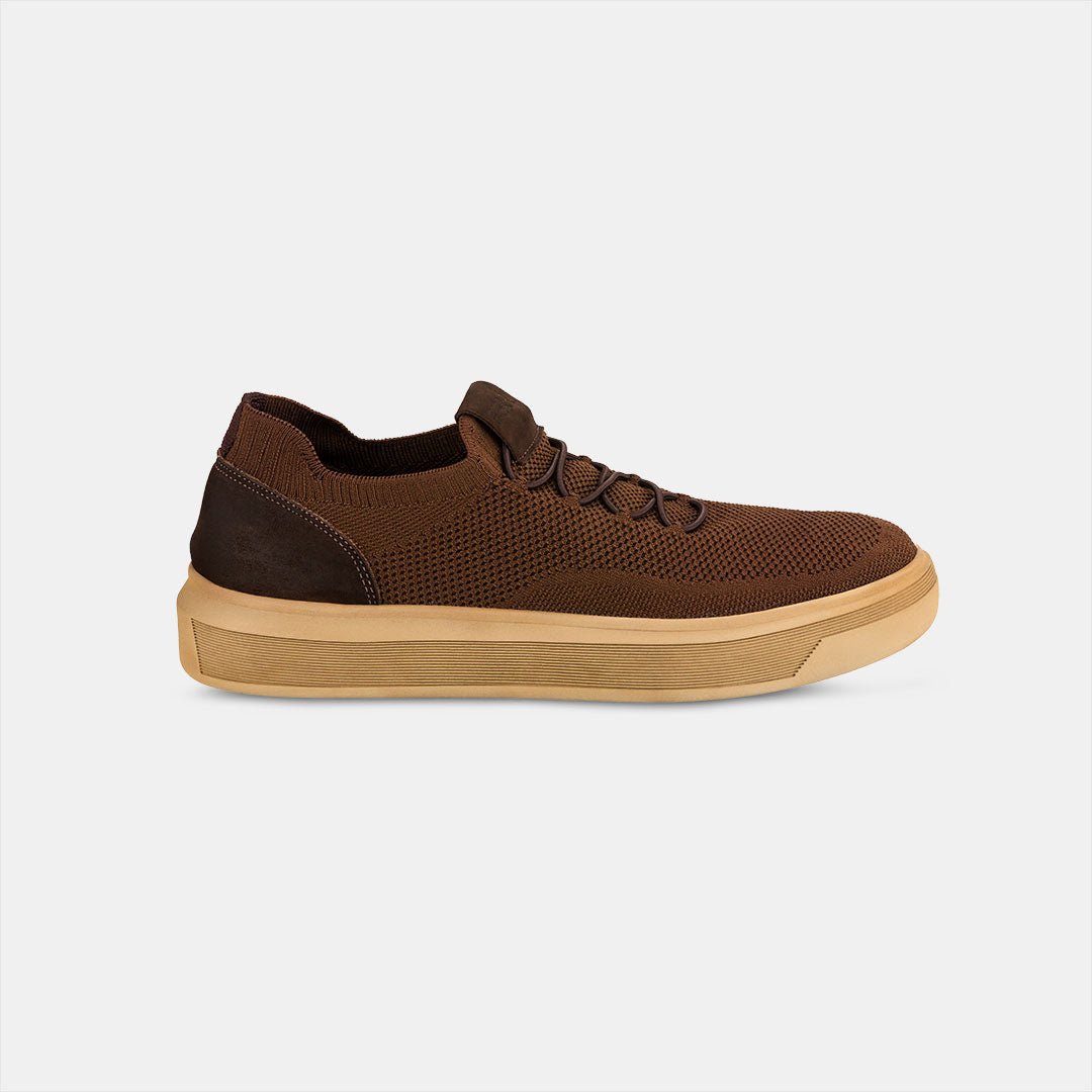 Slip On Knit Brown