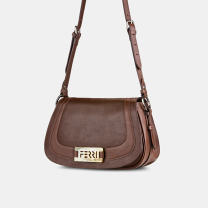 Bolsa Camurça Brown