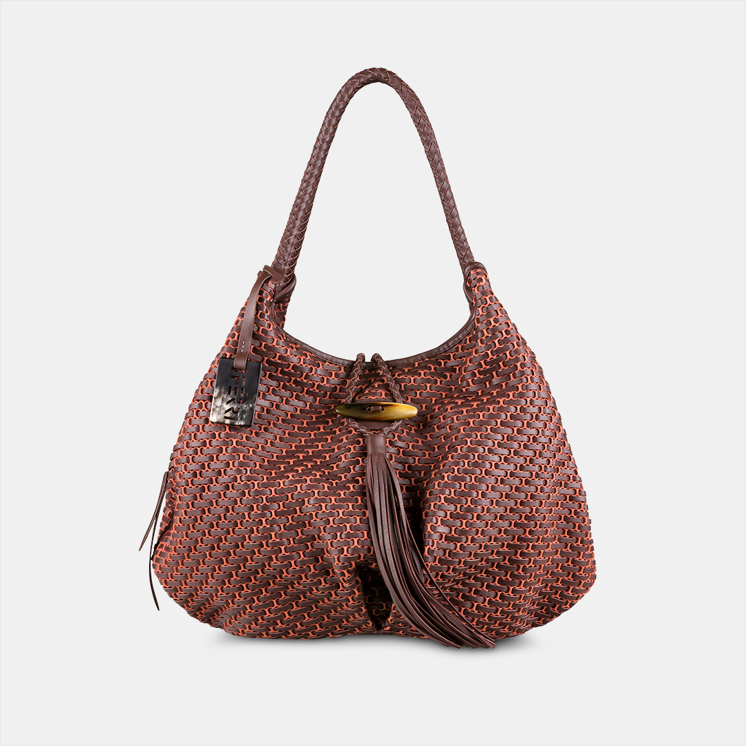 Bolsa Mônica Tressê Marrom